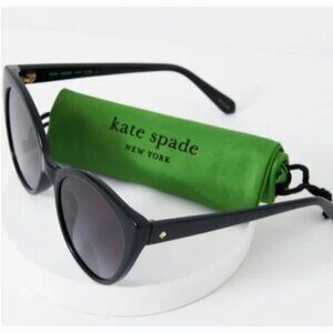 KATE SPADE SAMANTHA BLACK SUNGLASSES